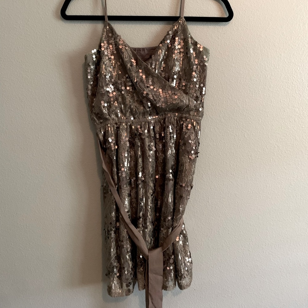 Express sequence dress